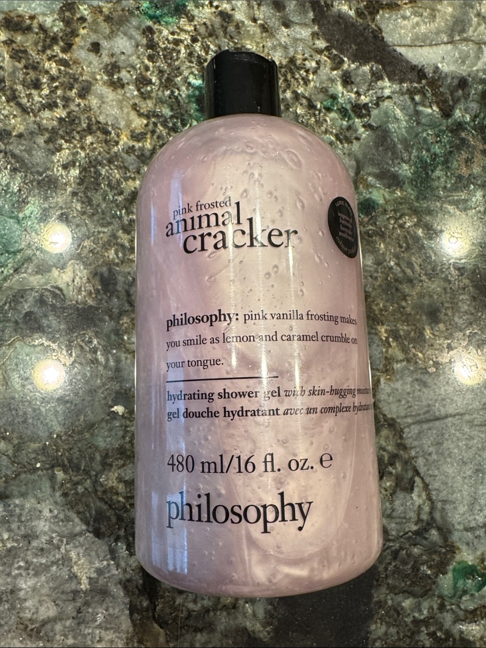 NEWPhilosophy Pink Frosted Animal Cracker Hydrating Shower Gel